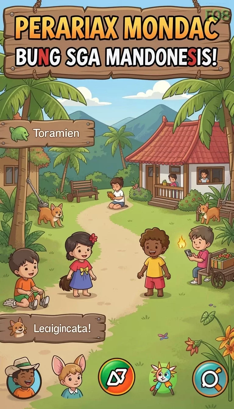 Cuplikan layar QTGAME — aktivitas
